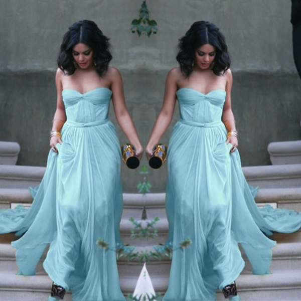 grey and blue prom